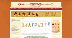 Desktop Screenshot of institutoqigong.com